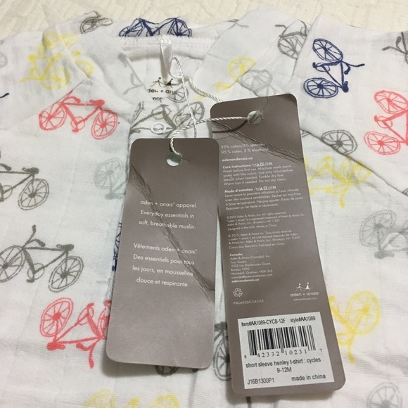 6-12m & 9-12m (3/$20) Aden & Anais Summer Set - Picture 7 of 11